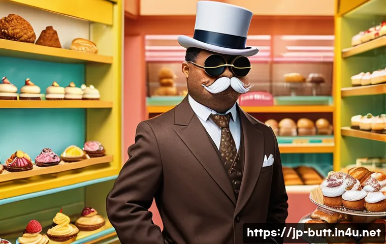 엉덩이탐정의 범죄 해결 패턴 - **Prompt:** "Oshiri Tantei, in his signature brown suit and hat, meticulously examining a crime scen...