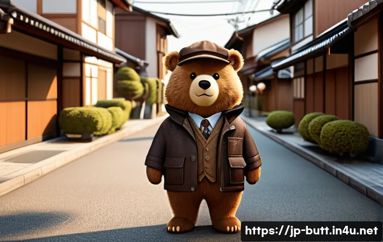 엉덩이탐정 브라운 캐릭터 분석 - A charming cartoon detective bear character named Brown, featuring a warm brown color palette and a ...